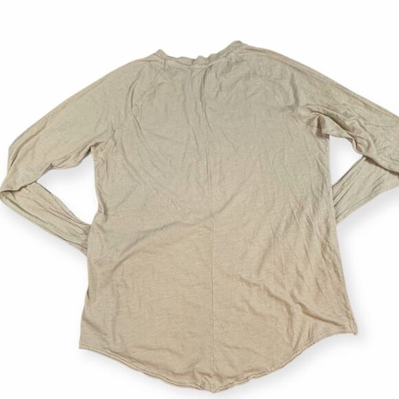 WE THE FREE Women’s Olive Green Long Sleeve Arden Tee Size Large - Picture 3 of 6